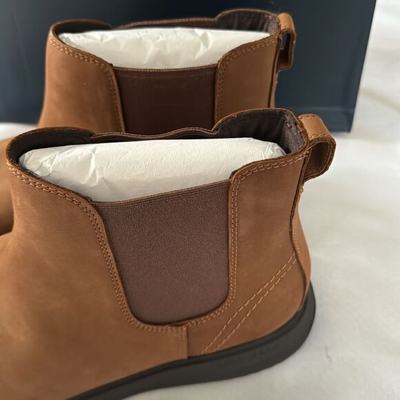Cole Haan Chelsea Boots Mens 12 Brown Suede